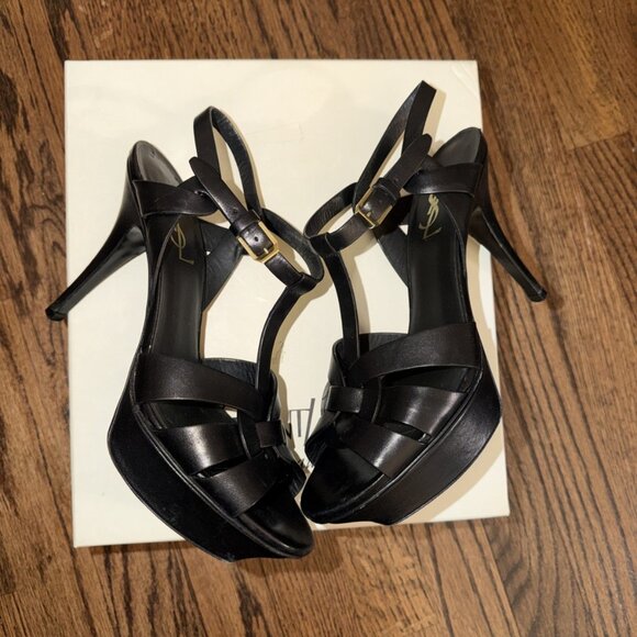 Women’s Yves Saint Laurent Tribute Heels - Picture 2 of 8